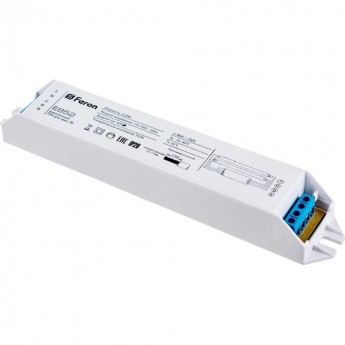 Аппарат пускорегулирующий электронный (балласт) FERON EB52, 2*36W T8/G13 230V