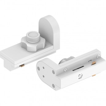 Коннектор FERON LD1016 (адаптер для установки Т8 лампы цоколь G13) для шинопровода, белый