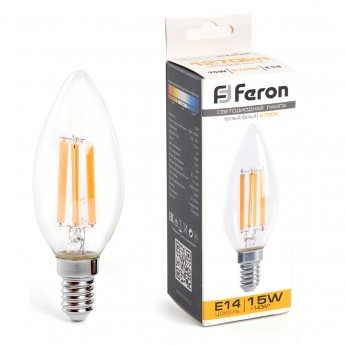 Лампа светодиодная FERON LB-717 Свеча E14 15W 2700K