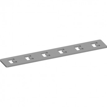 Соединитель прямой для низковольтного встраиваемого шинопровода FERON, белый, LD2003