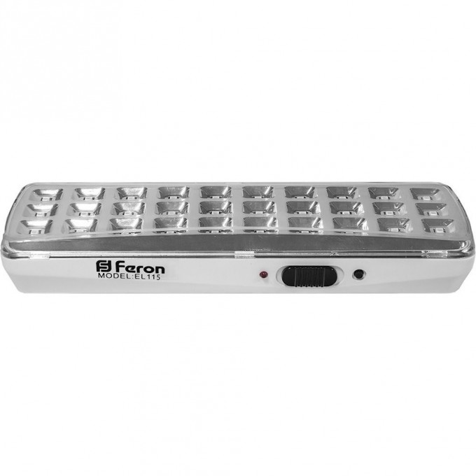 Светильник аккумуляторный, 30LED DC, белый, FERON EL115 артикул 12668 Светильник аккумуляторный, 30LED DC, белый, FERON EL115 артикул 12668