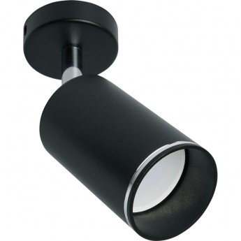 Светильник FERON ML201 настенно-потолочный под лампу GU10, черный