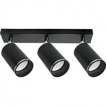 Светильник FERON ML203 настенно-потолочный под лампу GU10, черный