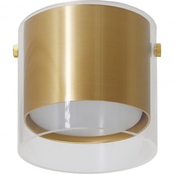 Светильник потолочный FERON HL389 BARREL LUMINA GX53 12W 230V, золото