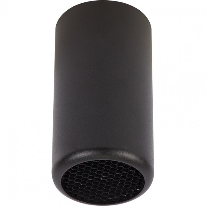Светильник потолочный Feron ML184 Barrel ECHO MR16 GU10 35W 230V, черный, с антибликовой сеточкой 48392