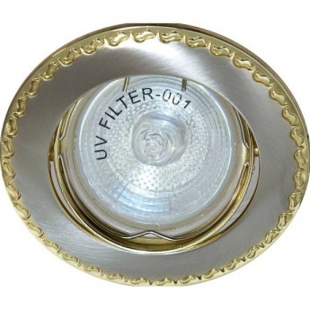 Светильник потолочный FERON MR11 G4.0 титан-золото, 125Т-MR11