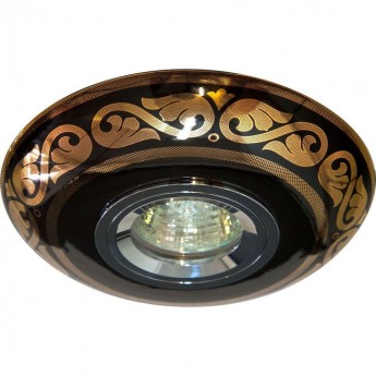 Светильник потолочный FERON MR16 MAX50W 12V G5.3 золото,черный, С2525