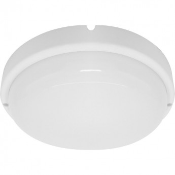 Светильник светодиодный пылевлагозащищённый с микроволновым датчиком FERON AL3009 в пластиковом корпусе 12W 4000K 220V IP65 белый