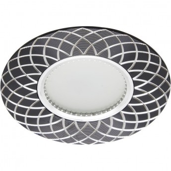 Светильник встраиваемый FERON GS-M388 потолочный MR16 G5.3 черный 28887