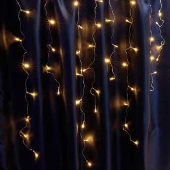Светодиодная гирлянда FERON CL23 бахрома, статичная, 5,3м*0,7м + 3м 230V 2700К c питанием от сети, прозрачный шнур Светодиодная гирлянда FERON CL23 бахрома, статичная, 5,3м*0,7м + 3м 230V 2700К c питанием от сети, прозрачный шнур