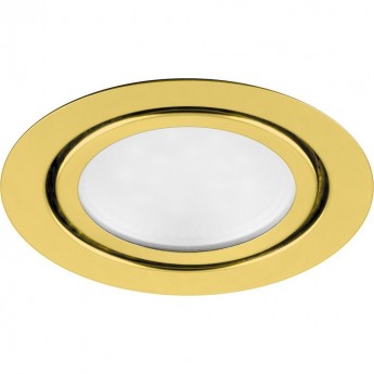 Светодиодный светильник FERON LN7 встраиваемый 3W 4000K, золотистый