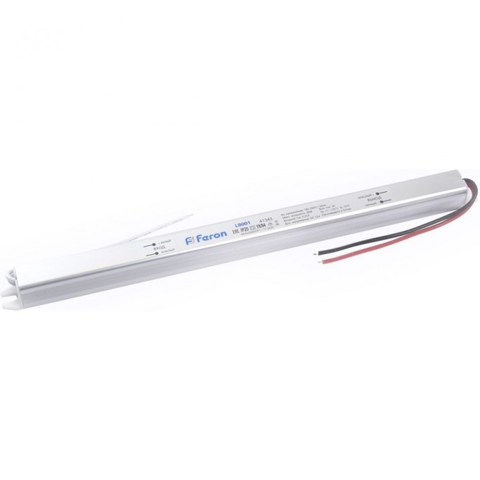 Трансформатор FERON электронный для светодиодной ленты 36W 12V (драйвер), LB001 41343